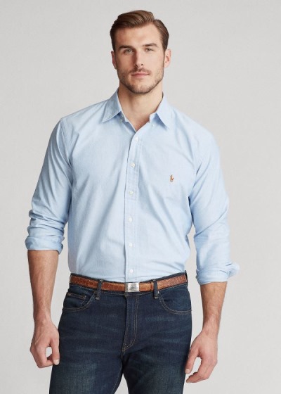 Men's Polo Ralph Lauren The Iconic Oxford Shirt | 390476GYN